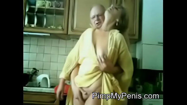 Old couple have fun sex with a stranger in hotel
