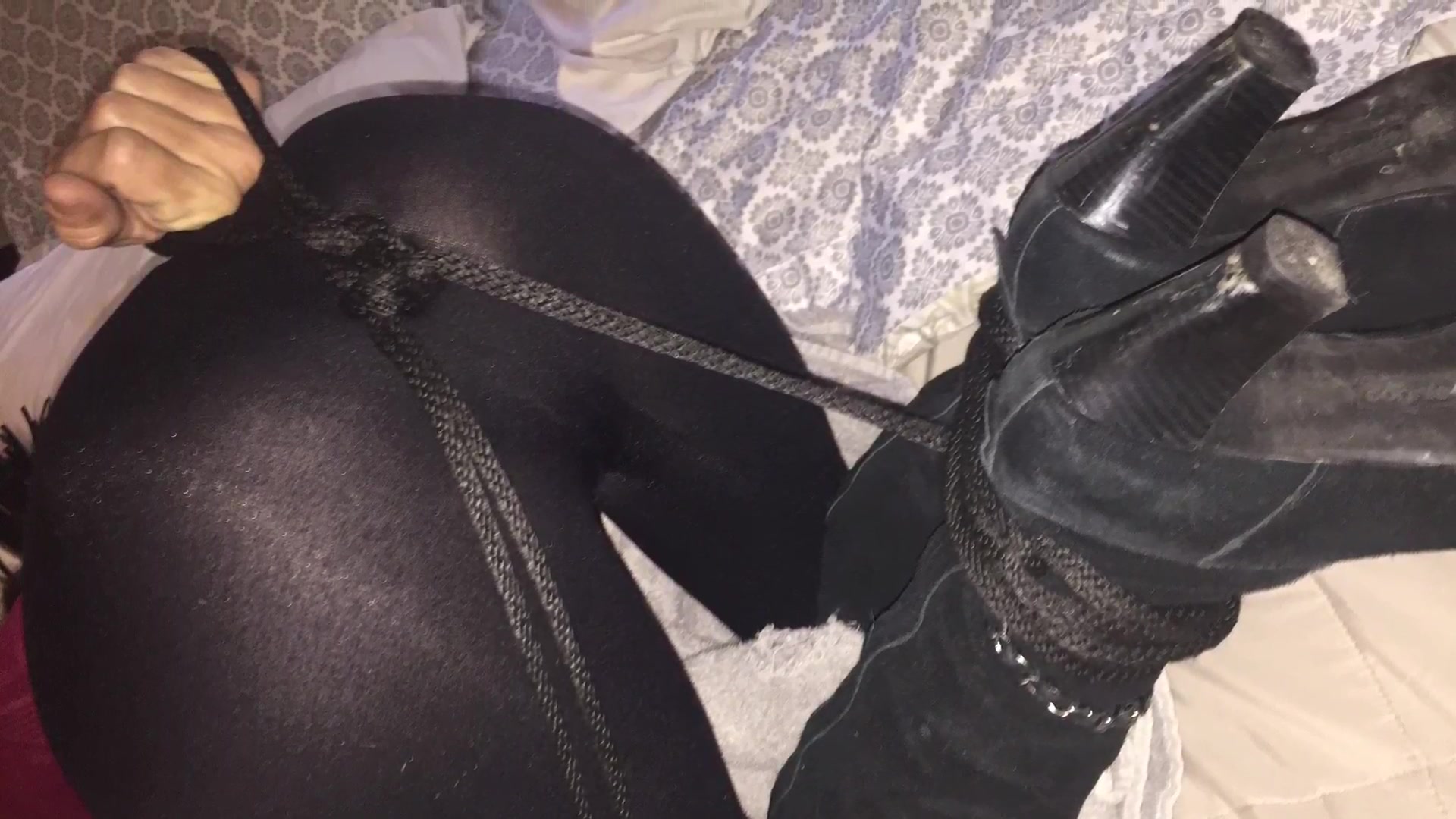 Your Brat Little Sister Gets Payback Tying You Up - Free MILF Video