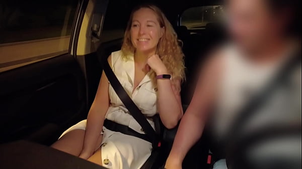 Mom gives blowjob in car - Free MILF Video